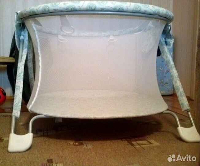 Манеж детский складной круглый / Игровая зона