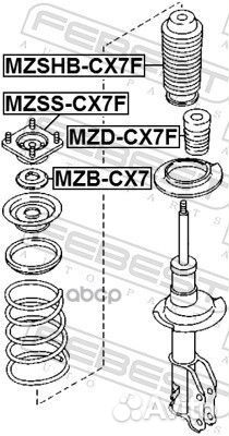 Пыльник переднего амортизатора mzshb-cx7f Febest