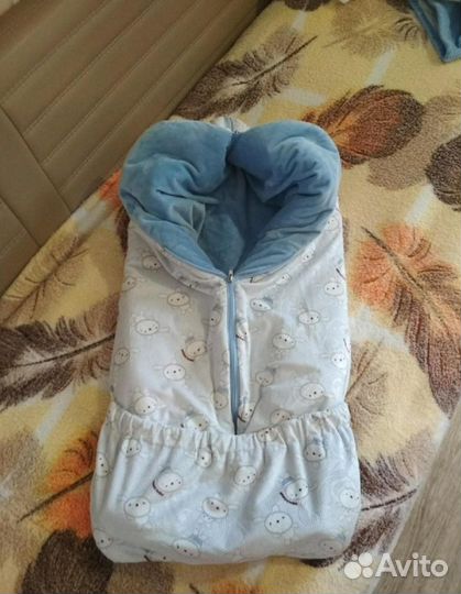 Конверт - одеяло для малыша