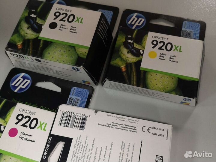 Картридж hp 920XL