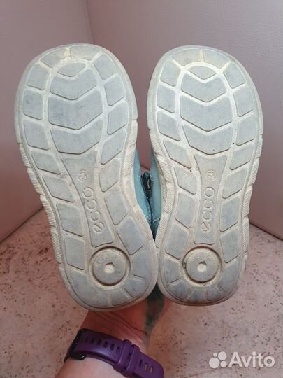 Ботинки демисезонные для девочки ecco