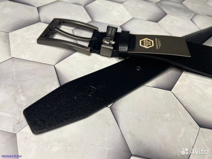 Кожаный Мужcой peмeнь Philipp Plein