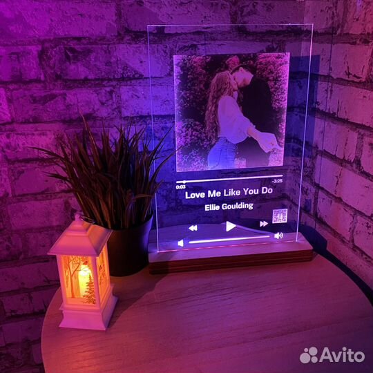 Фоторамка с треком / Подарок