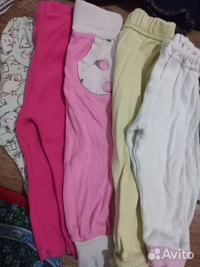 Детские вещи пакетом для девочки до 86