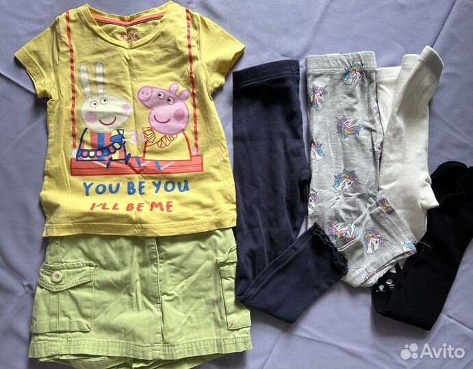 Детские вещи пакетом для девочек 98 104