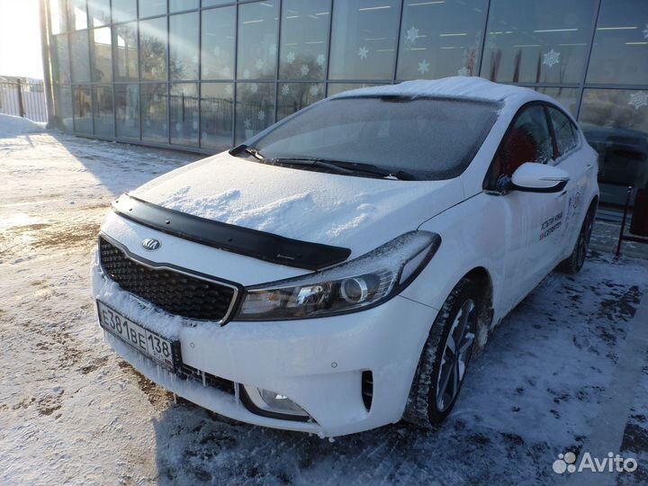 Дефлектор капота (Classic полупрозрачный) Kia Cerato