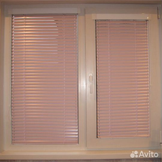 Жалюзи горизонтальные алюминиевые защитные