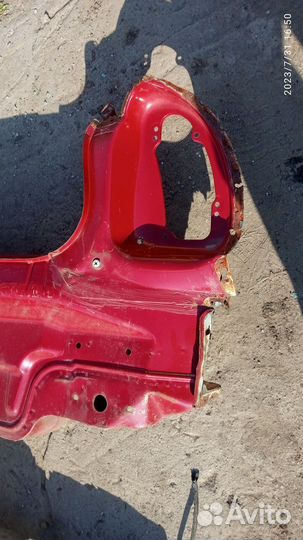 Панель задняя Chevrolet Lanos