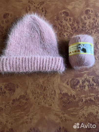 Шапка из пуха норки