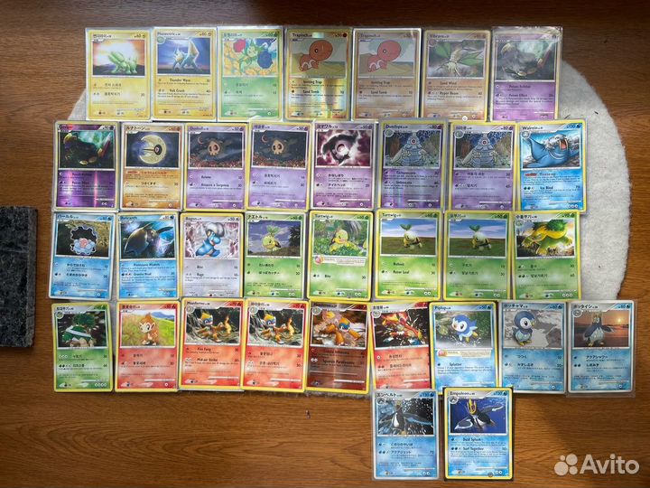 Винтажные карточки Покемон 2007 год