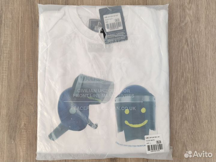 Футболка peaceful hooligan