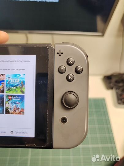 Nintendo switch прошитый 128 GB кейс