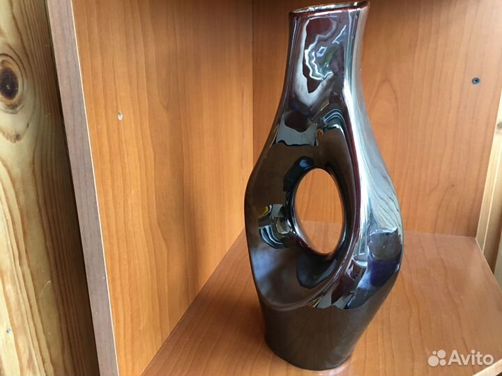 Кувшин цветное стекло СССР