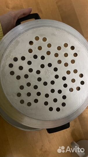 Кастрюла пароварка СССР