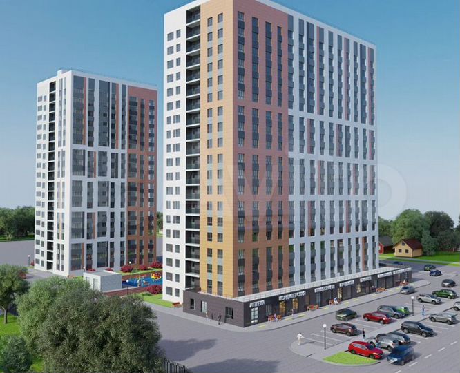 Квартира-студия, 26,3 м², 7/17 эт.