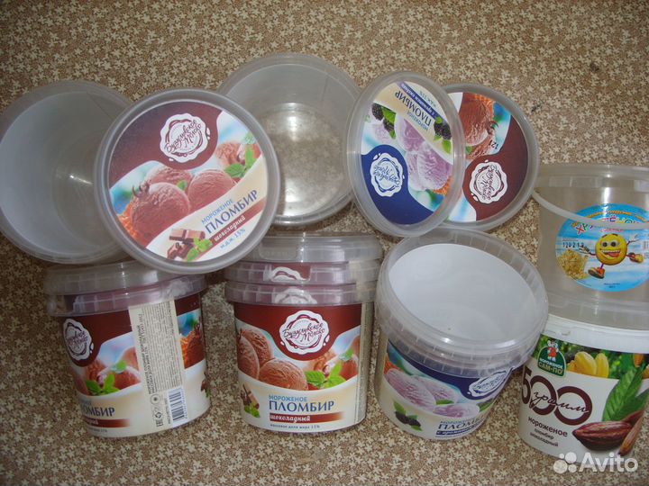 Банки пластиковые 1 л