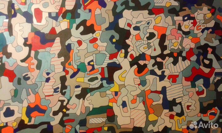 Баннер картина для раскрашивания контурная