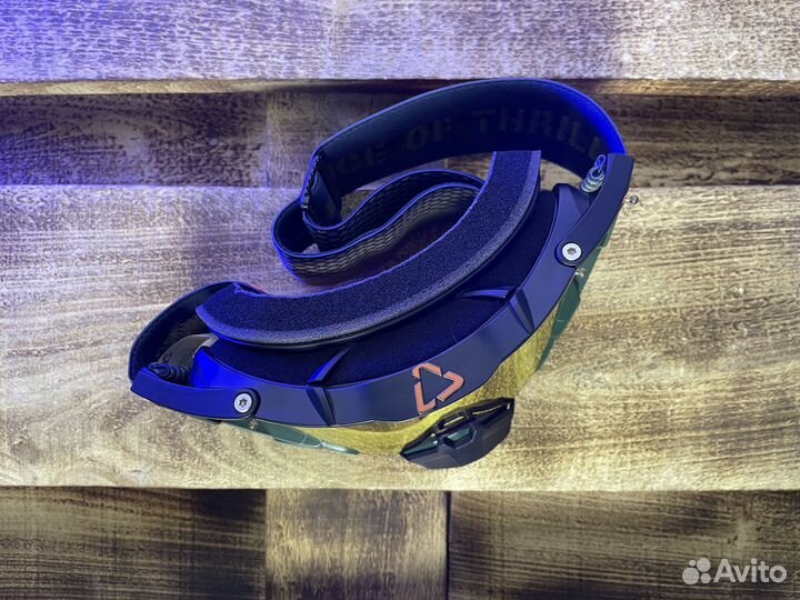 Очки Leatt Velocity 6.5 Iriz Cactus Red 28