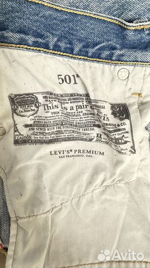 Джинсы Levi's 501 28/30