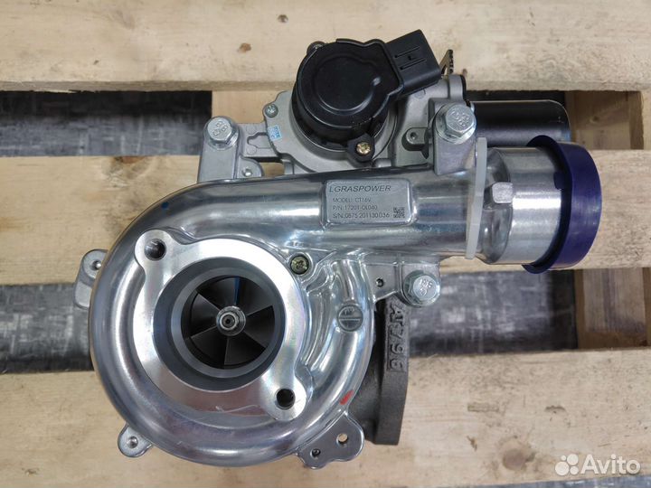 Турбина новая Toyota Land Cruiser Prado 1kd, 1hd