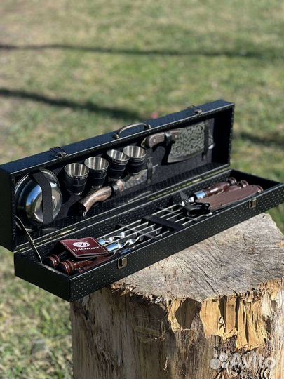 Шашлычный набор в кейсе