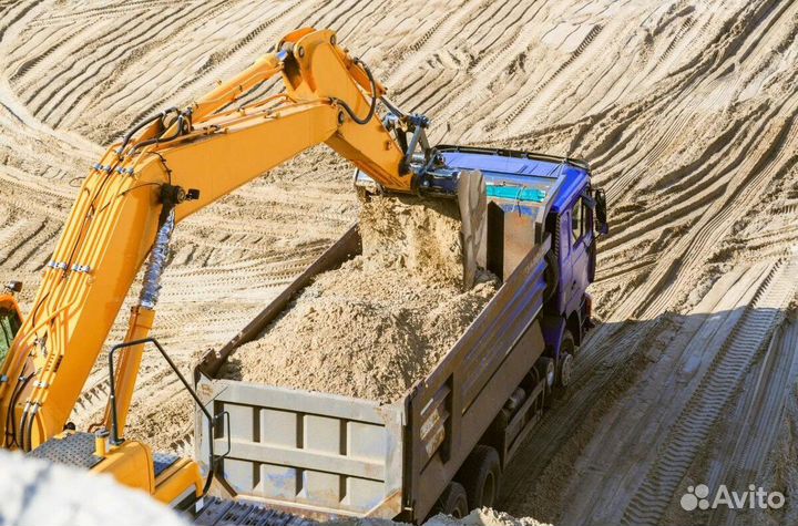 Песок строительный