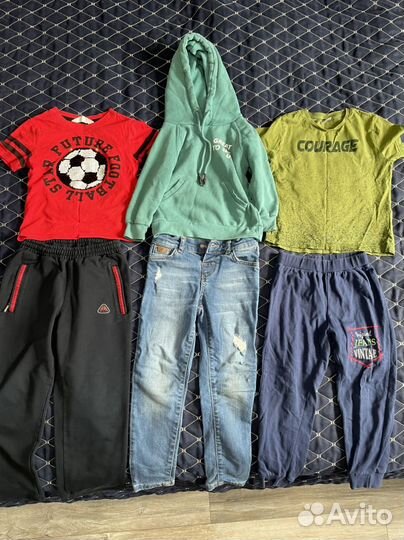 Детские вещи пакетом на мальчика 98-110
