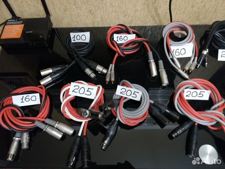 Межблочный кабель xlr и rca