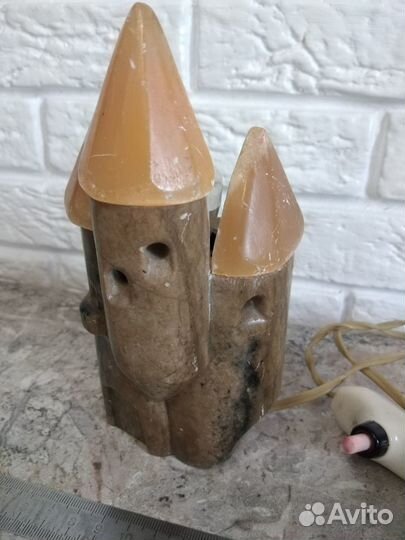 Ночник, светильник, бра. СССР Замок. Камень