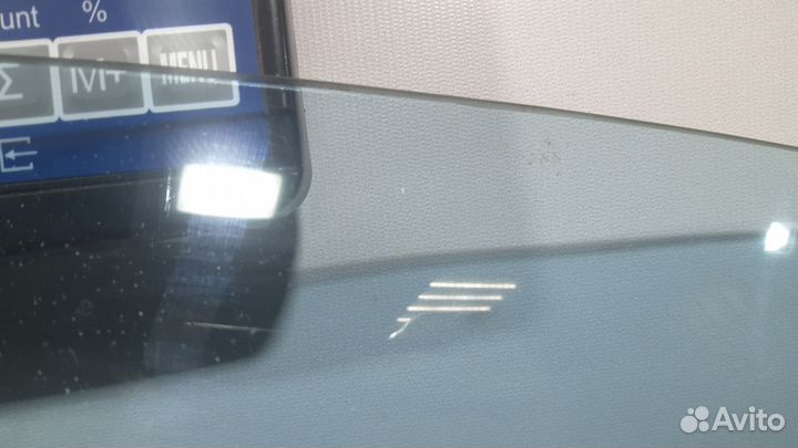 Б/У Стекло двери задней правой голубое W211#001