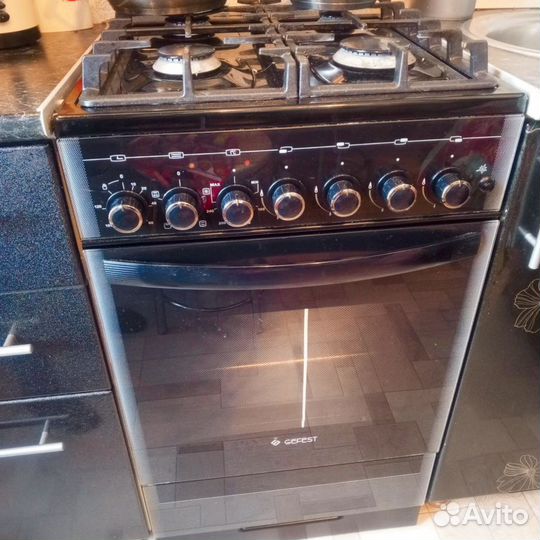 Газовая плита гефест бу 60 см