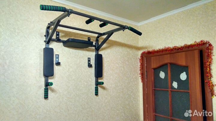 Турник 3в1 брусья пресс + монтаж