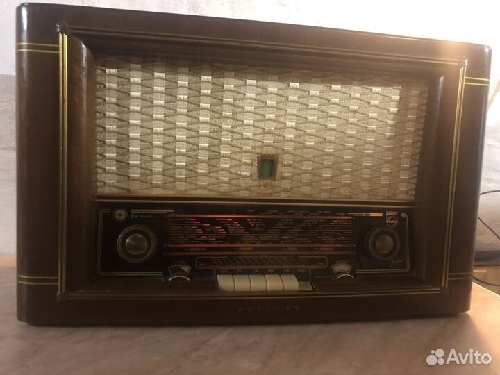 Ламповое радио philips Jupiter 543