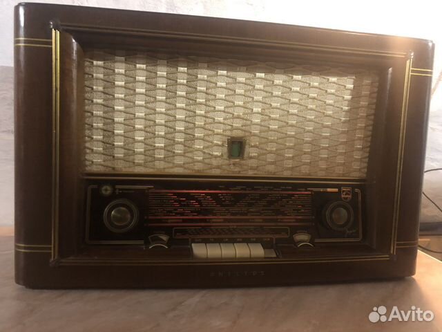 Ламповое радио philips Jupiter 543