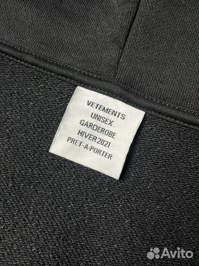 Vetements Crystal Logo Hoodie Оригинал