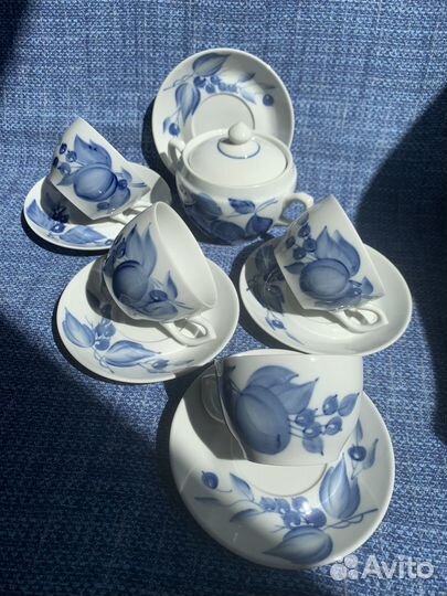 Сервиз чайный Слива