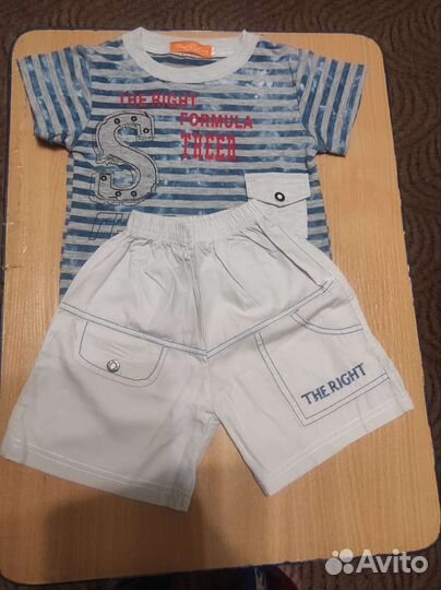 Летние костюмчики на мальчика
