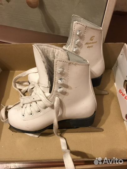 Коньки детские Graf Montana Gold размер 27