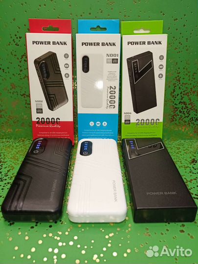 Новые Power Bank ёмкостью 20000 mAh