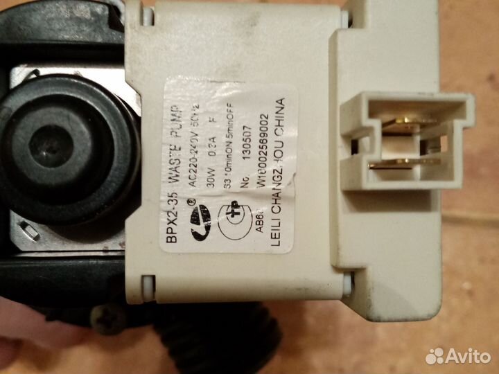 Hotpoint-Ariston двигатель и помпа