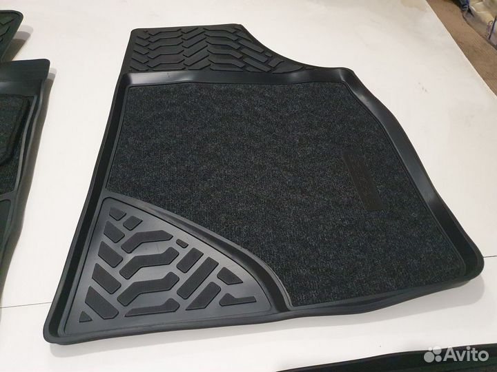 Коврики 3D Lux в салон Toyota Highlander 2 2007-13