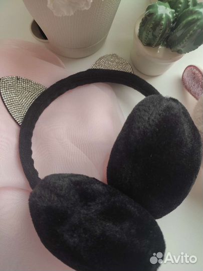 Меховые наушники