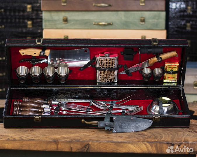 Подарочный набор для мужчины с шампурами