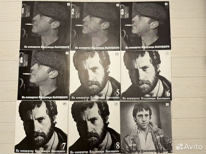 На концертах Владимира Высоцкого. 16 пластинок