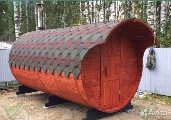 Бани-бочки квадро с доставкой