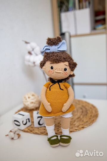 Кукла Вязанная игрушка