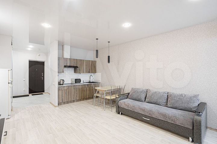 Квартира-студия, 45 м², 6/9 эт.