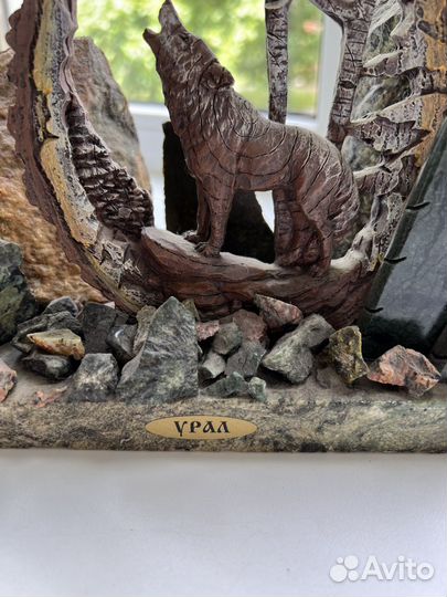 Статуэтка уральский камень