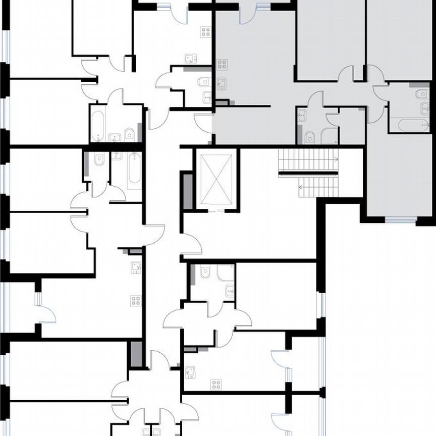 3-к. квартира, 86 м², 2/3 эт.