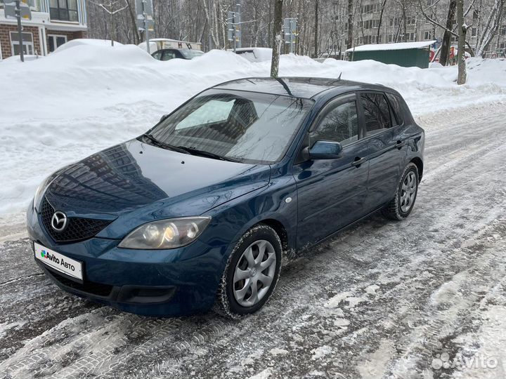 Mazda 3 1.6 МТ, 2007, 188 000 км